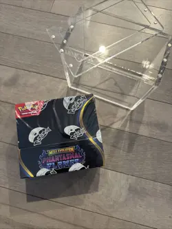 New Sealed Pokemon Mega Evolution Phantasmal Flames Booster Box w Acrylic Case - Image 3