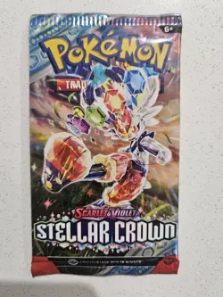 4 x Scarlet & Violet Stellar Crown - Sealed Booster Packs - Full Art Set - Image 3