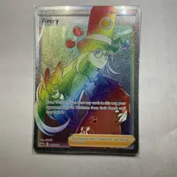 Avery (Secret) 211/198 Swsh06: Sword & Shield - Chilling Reign Rainbow Holo - NM - Image 1