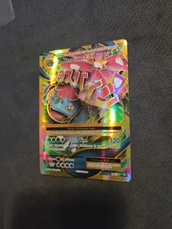 M Venusaur EX Full Art Holo Card 100/108 Evolutions NM Condition - Image 3