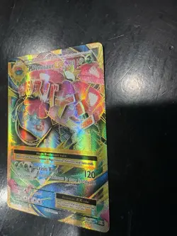 M Venusaur EX Full Art Holo Card 100/108 Evolutions NM Condition - Image 3