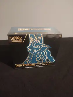 Pokemon Center TCG: Mega Evolutions Lucario Elite Trainer Box (ETB) - SEALED - Image 1