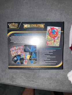 Pokemon Center TCG: Mega Evolutions Lucario Elite Trainer Box (ETB) - SEALED - Image 2