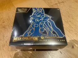 Pokemon TCG Mega Evolutions Lucario Pokemon Center ETB Elite Trainer Box Sealed - Image 1