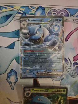 Pokemon 151 Ex Card Bundle 7 Ex Cards From The 151 Set Mew - Image 2