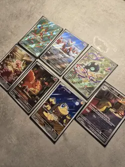 Mega Evolution 7 Card Art Rare Bundle Pokemon Cards. - Image 3