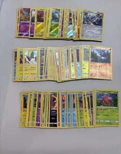 Pokemon Card Bundle Holo & Reverses Sun & Moon Era Only 100 Cards Near Mint 7 - Image 1