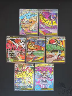 Pokemon TCG Mega Dream EX Card Bundle 7 x Mega Attack cards - Image 1