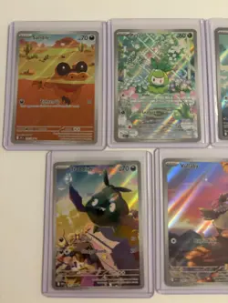 Black Bolt/White Flare Illustration Rare Pokemon Card Bundle - 7 x cards - Image 2
