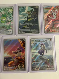 Black Bolt/White Flare Illustration Rare Pokemon Card Bundle - 7 x cards - Image 3