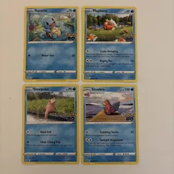 Pokemon Cards TCG 7 Card Fire & Water Pokemon Bundle Charmander Squirtle - Image 3