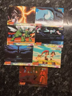 Pokemon Bundle 1999 Mewtwo 7 Cards Team Rocket Box Only rule Book V2 Card Lists - Image 4