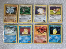 Lt Surge's Eevee Gym Challenge 51/132 + 7 cards Pokemon Card WOTC Pokemon bundle - Image 1