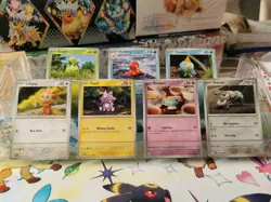 Yuka Morii Clay / Claymation Pokemon Card Artist Bundle / Lot Of 7 Cards. NM - Image 1