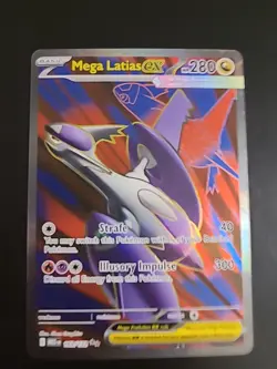 Mega Latias ex 163/132 - Mega Evolution - Full Art Rare Ultra Rare - NM - Image 1