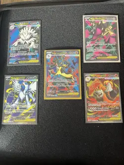 Pokemon TCG Mega Evolutions Full Art Ultra Rare Lot (5 Cards) Lucario, Absol + - Image 1