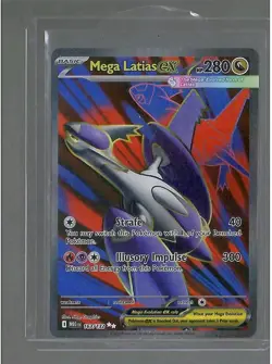Mega Latias ex 163/132 Ultra Rare Full Art Mega Evolution - Pokemon TCG NM /MINT - Image 1