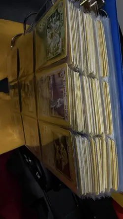 Pokemon Base Set Jungle Fossil Team Rocket 1st Ed Lot Binder - Image 2