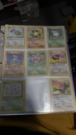 Pokemon Base Set Jungle Fossil Team Rocket 1st Ed Lot Binder - Image 4