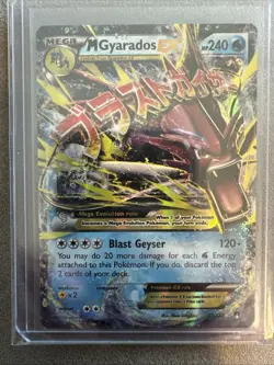 Pokemon M Gyarados EX XY Breakpoint Ultra Rare Holo Card 27/122 MINT 🔥 - Image 2