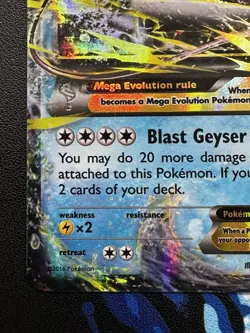 M Gyarados EX 27/122 Breakpoint Holo Pokemon Card NM/LP - Image 5