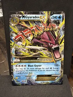 Pokemon M Gyarados EX XY Breakpoint Ultra Rare Holo Card 27/122 - Image 1