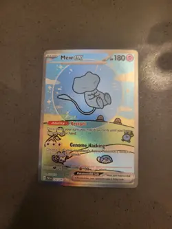 Pokemon TCG Bubble Mew SV Paldean Fates EX Illustration Card 232/091 Clean Card - Image 1