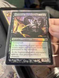 MTG Sheoldred, Whispering One (73/6) New Phyrexia Promos LP FOIL T318 - Image 1