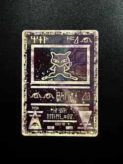 Pokemon TCG Ancient Mew Holo Rare Card 2000 Movie Promo - Image 1