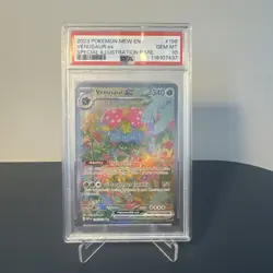 Pokemon Card Venusaur EX 198/165 Special Illustration Rare Pokemon 151 PSA 10 - Image 1