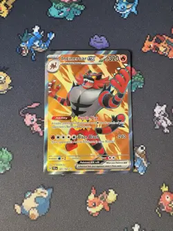 Pokemon Cards Incineroar ex 187/162 Full Art Secret Rare Temporal Forces - (NM) - Image 1