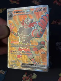 Pokemon Cards Incineroar ex 187/162 Full Art Secret Rare Temporal Forces - (NM) - Image 3