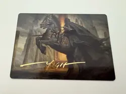 Nazgul Art Series Gold Stamp Auto Signed MTG Magic Gathering Card NM Mint LTR - Image 1