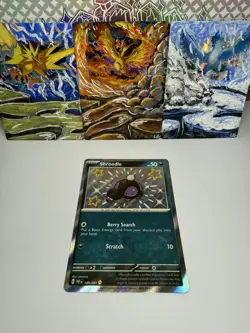 Shroodle 189/091 Baby Shiny Paldean Fates Pokemon TCG Card Holo Rare NM - Image 1