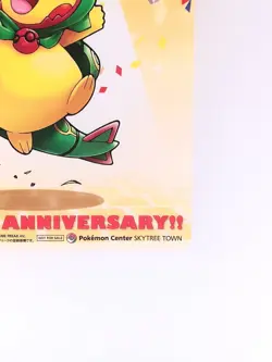 Rayquaza Poncho Pikachu Pokemon Center Skytree Town 1th Clear Card Japan F/S - Image 5