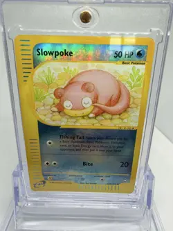 Pokemon Card - Slowpoke Aquapolis 108/147 Reverse Holo LP Inc Case - Image 1