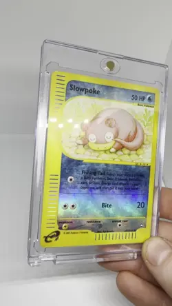 Pokemon Card - Slowpoke Aquapolis 108/147 Reverse Holo LP Inc Case - Image 2