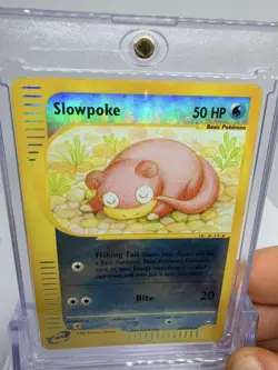 Pokemon Card - Slowpoke Aquapolis 108/147 Reverse Holo LP Inc Case - Image 5