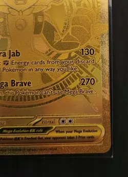Pokemon Mega Evolutions Mega Lucario EX 188/132 Mega Hyper Rare Near Mint - Image 5