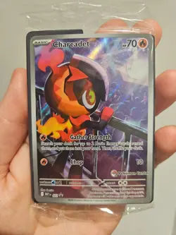 Charcadet Pokemon Center Stamped Promo *SEALED* - Image 1