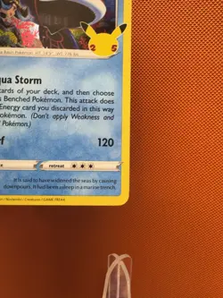 Kyogre 003/025 Celebrations 25th Anniversary Holo Pokemon Card NM 1539 - Image 5