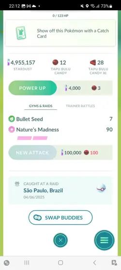 Pokemon Go Legendary Tapu Bulu ( XXL) ( Normal ) - Image 2
