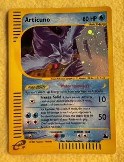 Articuno 2003 Pokemon Skyridge Holo #H3 NM - Image 1