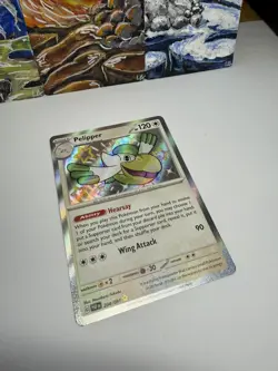 Pokemon - Pelipper - 204/091 - SV: Paldean Fates - Holo - Shiny Rare NM - Image 4