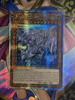 Blue-Eyes Jet Dragon 1st Edition Quarter Century Secret Rare RA02-EN017 Yu-Gi-Oh - Image 1