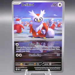 Delibird 152/132 Illustration Rare ME01: Mega Evolution Pokemon TCG NM - Image 1