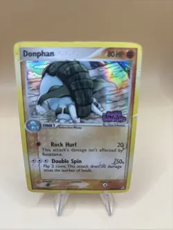 Pokemon Card - Donphan EX Holon Phantoms 40/110 Reverse HOLO Stamped - Image 1
