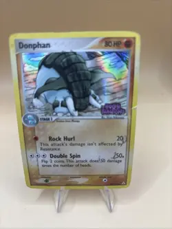 Pokemon Card - Donphan EX Holon Phantoms 40/110 Reverse HOLO Stamped - Image 2
