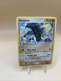 Pokemon Card - Donphan EX Holon Phantoms 40/110 Reverse HOLO Stamped - Image 3