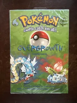 Wizards of the Coast 1999 Pokemon Overgrowth Theme Deck, Factory Sealed - Image 1